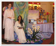 Kapila and Julie from Brisbane Sri Chinmoy Centre at Dymocks Booksellers Kapila and Julie from Brisbane Sri Chinmoy Centre at Dymocks Booksellers