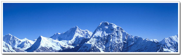Snow-capped summits